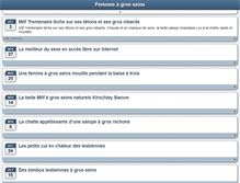 Tablet Screenshot of amateur2grosseins.com